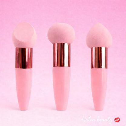 💋 Haloa™ Flawless Blend 3-Piece Sponge Set