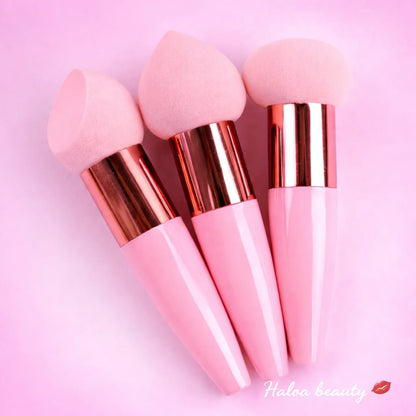 💋 Haloa™ Flawless Blend 3-Piece Sponge Set