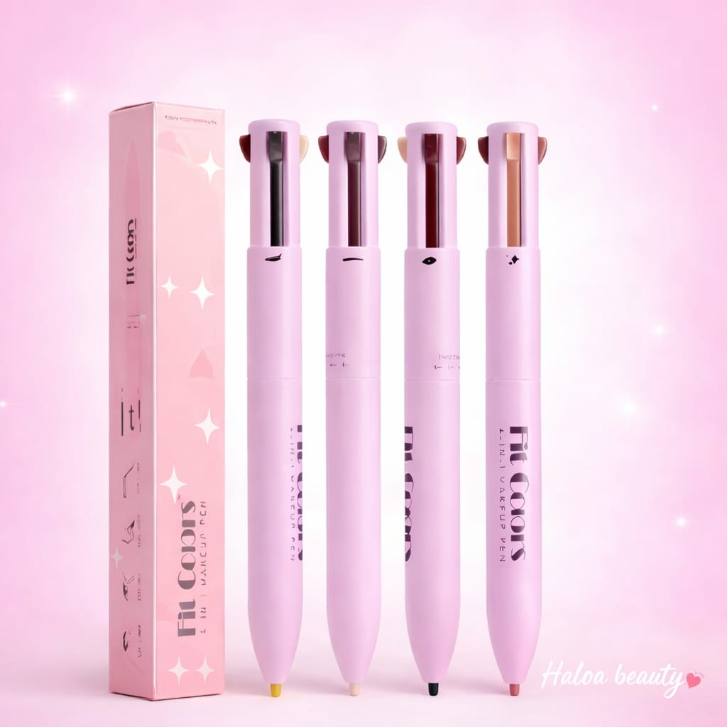 💋 Haloa™ 4-in-1 Beauty Pen – Lip, Brow, Liner & Highlight in One