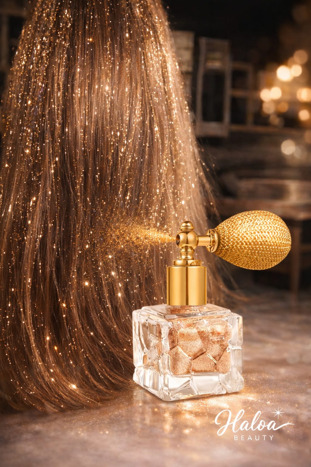 💋 Haloa™ Luxury Hair & Body Glow Spray