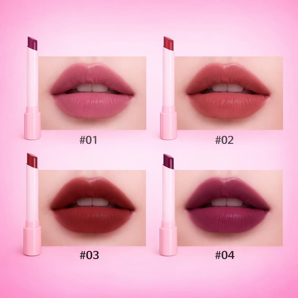 💋 Haloa™ Little Smoke Lipstick Set (4 Shades)